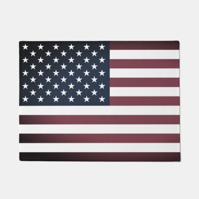 Paillasson Drapeau américain Patriotique (Devant)