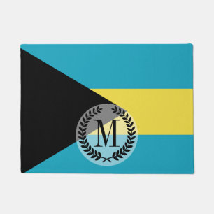 Paillasson Drapeau bahamien classique