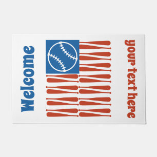 Paillasson Drapeau de baseball