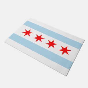 Paillasson Drapeau de Chicago