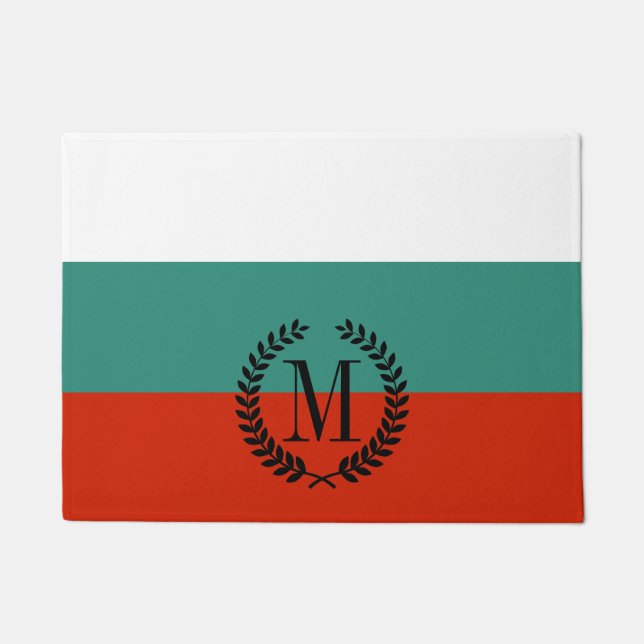 Paillasson Drapeau de la Bulgarie (Devant)