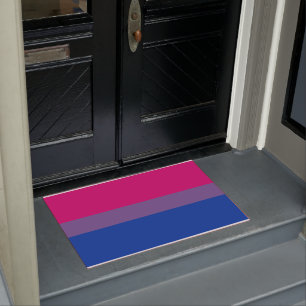 Paillasson Drapeau de la fierté bisexuelle