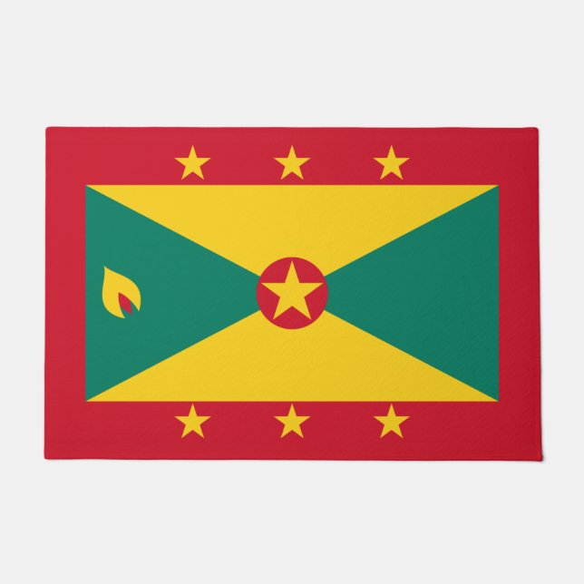 Paillasson Drapeau de la Grenade (Devant)