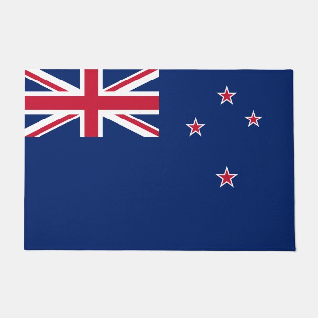 Paillasson Drapeau de la Nouvelle-Zélande (NZ) (Devant)