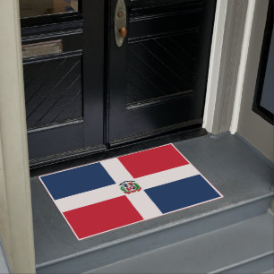 Paillasson Drapeau de la République dominicaine