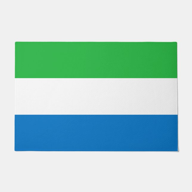 Paillasson Drapeau de la Sierra Leone (Devant)