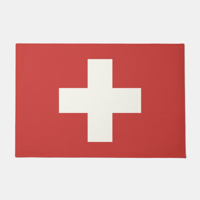 Paillasson Drapeau de la Suisse (Devant)