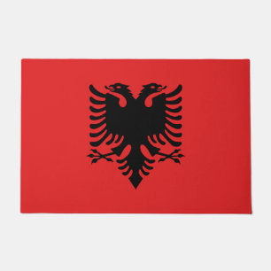 Paillasson Drapeau de l'Albanie