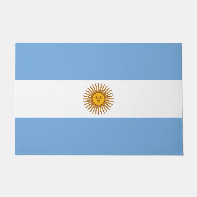 Paillasson Drapeau de l'Argentine (Devant)