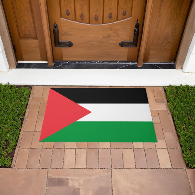 Paillasson Drapeau de l'État de Palestine (De plein air)