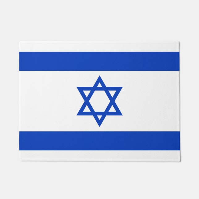 Paillasson Drapeau de l'Israël (Devant)