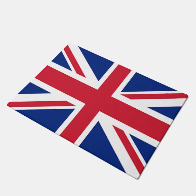 Paillasson Drapeau de londres chic moderne Royaume-Uni (Incliné)