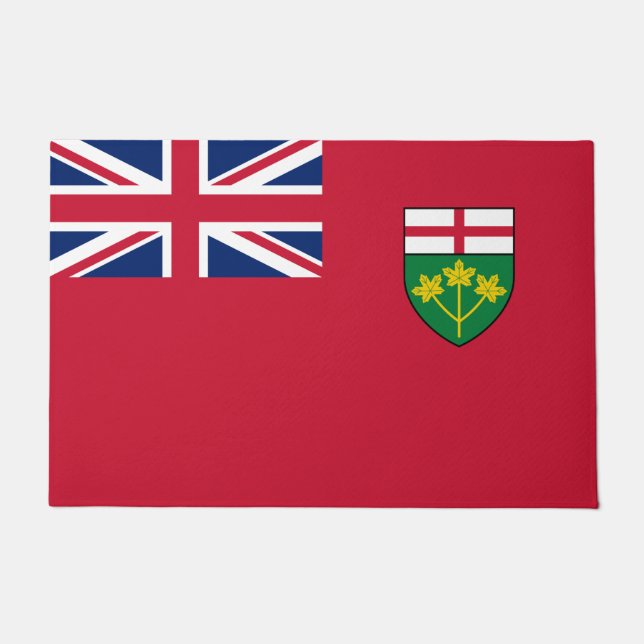 Paillasson drapeau de l'Ontario (Devant)