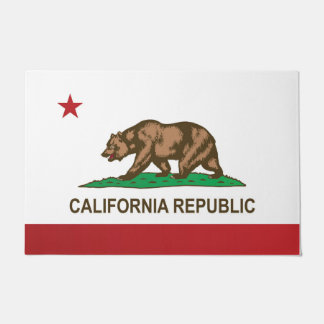 Paillasson Drapeau d'État de Californie (États-Unis)