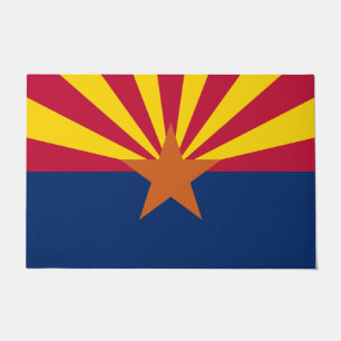 Paillasson Drapeau d'État de l'Arizona