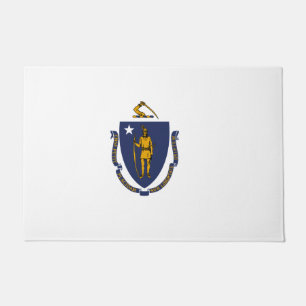Paillasson Drapeau d'État du Massachusetts