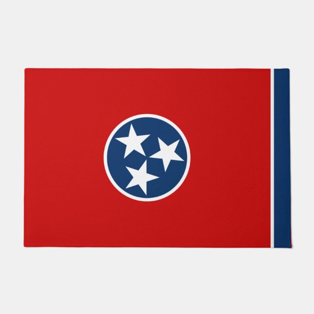 Paillasson Drapeau d'État du Tennessee (Devant)