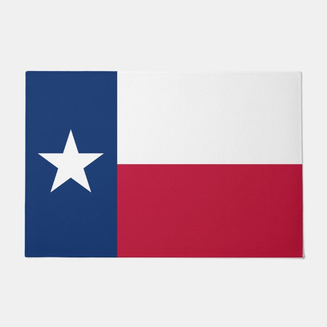 Paillasson Drapeau d'État texan (Texas) (Devant)