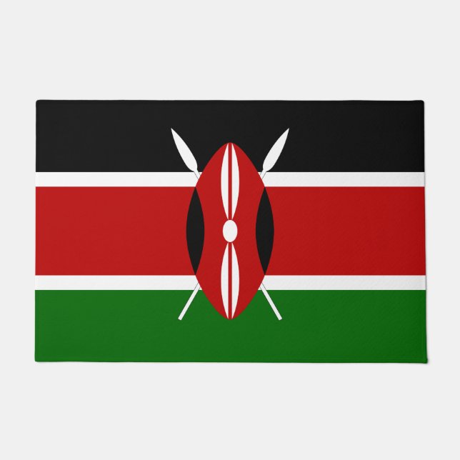 Paillasson Drapeau du Kenya (Devant)