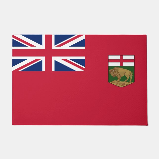 Paillasson Drapeau du Manitoba (Devant)
