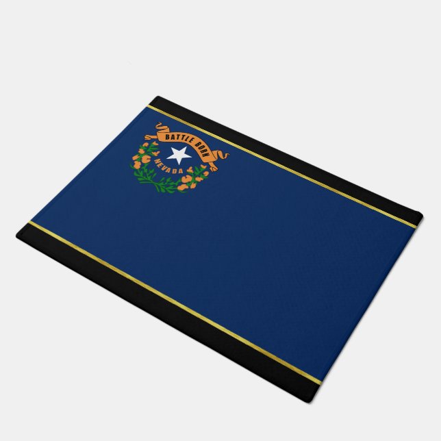 Paillasson Drapeau du Nevada (Incliné)
