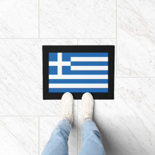 Paillasson Drapeau grec pour la maison ou les affaires