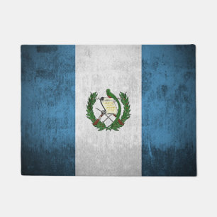 Paillasson Drapeau grunge du Guatemala