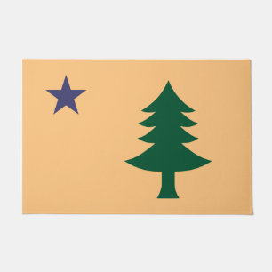 Paillasson Drapeau historique du Maine (1901-1909)