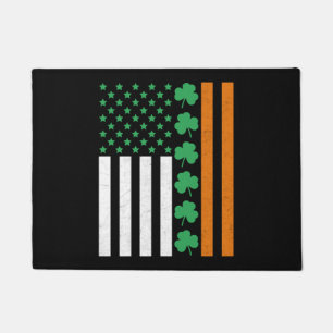 Paillasson Drapeau irlandais américain St Pattys St patrick P