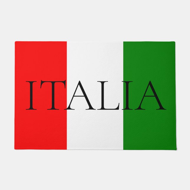 Paillasson Drapeau italien grande ITALIE (Devant)