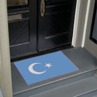 Drapeau ouïghour du Turkestan oriental (Uyghurista