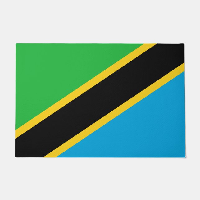 Paillasson Drapeau tanzanien (Devant)