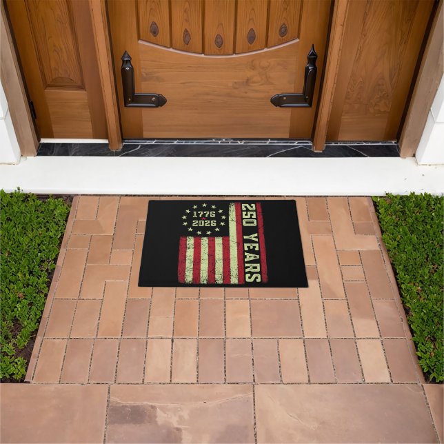 Paillasson Drapeau Usa 250e Anniversaire (De plein air)