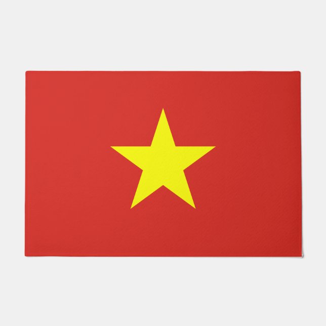 Paillasson Drapeau vietnamien (Vietnam) (Devant)