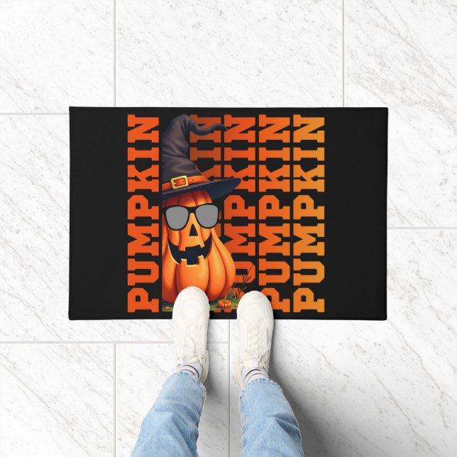 Paillasson Drôle Cool Mignon Citrouille automne fall Thanksgi (Intérieur)