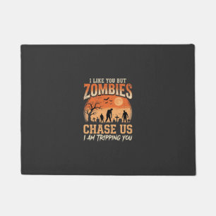Paillasson Drôles de Zombies Halloween Nous Chase Design
