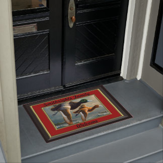 Paillasson Duck Flying Nom de famille