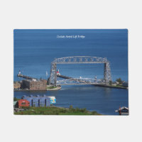 Duluth Aérien Lift Bridge porte mat