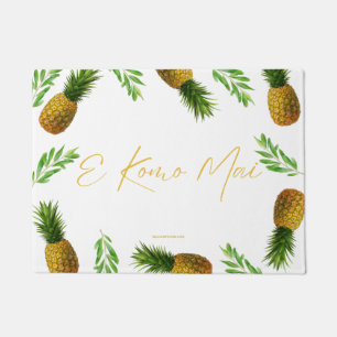 PAILLASSON E KOMO MAI - ACCUEIL HAWAIIEN - PORTE DOORMAT MAT