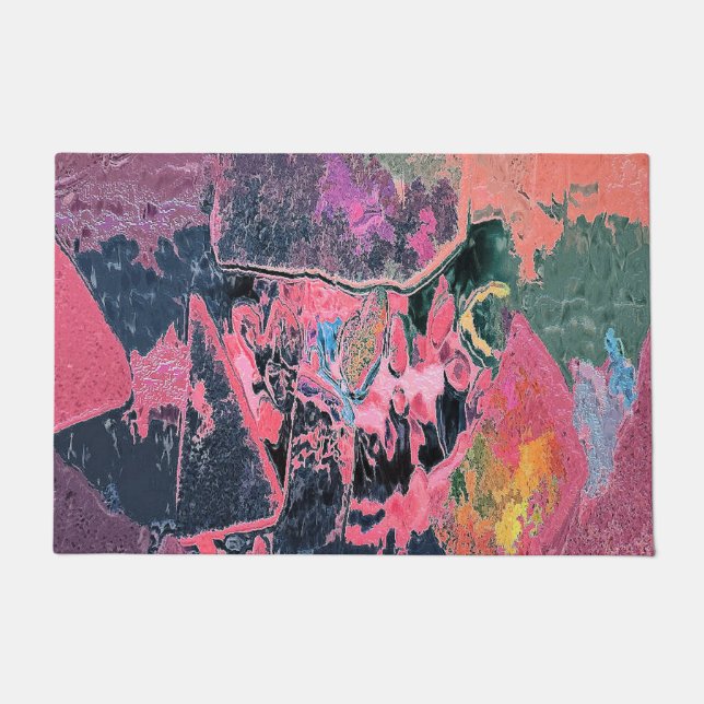 PAILLASSON EAU DE FLUX ABSTRAITE (Devant)