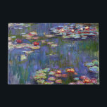 Paillasson Eau Lily Pond, Monet<br><div class="desc">Oscar-Claude Monet (14 novembre 1840 - 5 décembre 1926) était un peintre français, un fondateur de la peinture impressionniste française et le praticien le plus cohérent et le plus prolifique de la philosophie du mouvement d'exprimer ses perceptions avant la nature, surtout en ce qui concerne la peinture en plein air....</div>