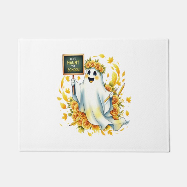 Paillasson École Ghost Haunt Halloween (Devant)