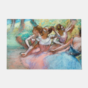 Paillasson Edgar Degas - Quatre ballerines sur scène