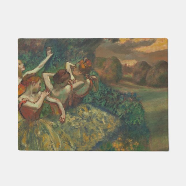 Paillasson Edgar Degas Quatre Danseurs Impressionniste (Devant)