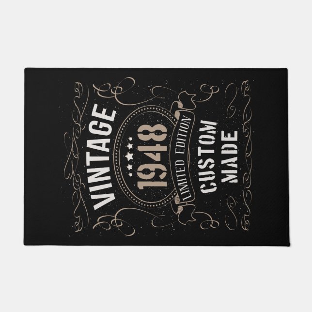 Paillasson Édition limitée vintage 1948 sur mesure (Devant)