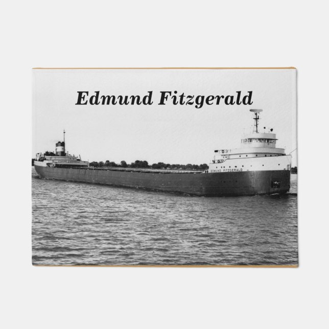 Paillasson Edmund Fitzgerald Fitz puissant à customiser (Devant)