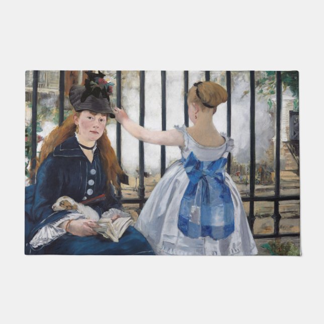 Paillasson Edouard Manet - Le Chemin De Fer (Devant)