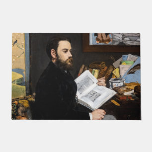 Paillasson Edouard Manet - Portrait d'Emile Zola