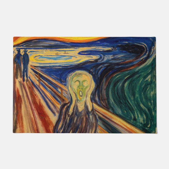 Paillasson Edvard Munch - Le cri 1910 (Devant)