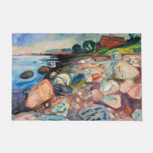 Paillasson Edvard Munch - Rive avec Maison Rouge